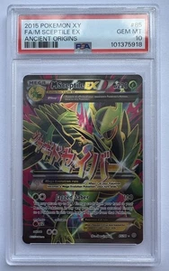 Pokemon M Sceptile EX XY Ancient Origins Full Art #85 PSA 10 Gem Mint - Picture 1 of 2