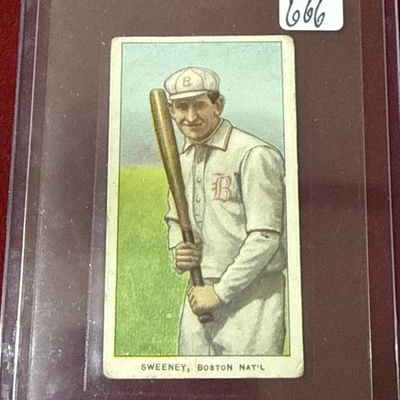 T-206 Bill Sweeny Boston Braves - Piedmont Back - Image 1 of 4