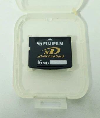 Fujifilm xD Picture Card 16MB For Olympus and Fujifilm Digital Cameras - Image 1 of 2
