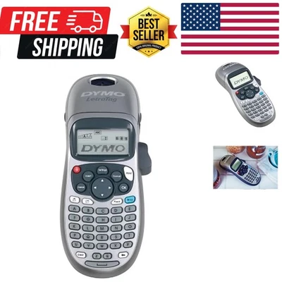 Fabricante de etiquetas, fabricante de etiquetas portátil plateada 100H y cintas de etiquetas LT, fácil de usar,... Foto 1 de 4