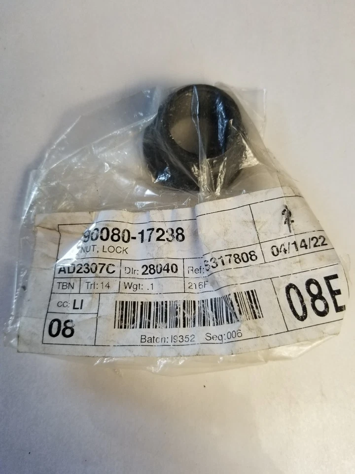 OEM Toyota 90080-17238 Brida Eje Tuerca Lado Del Conductor Delantero Izquierdo 2000-25 Foto 1 de 4