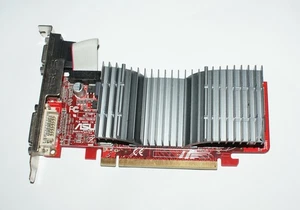 Asus Radeon HD4350 512MB DVI/HDMI/VGA PCIE Silent Graphics Card - Picture 1 of 3