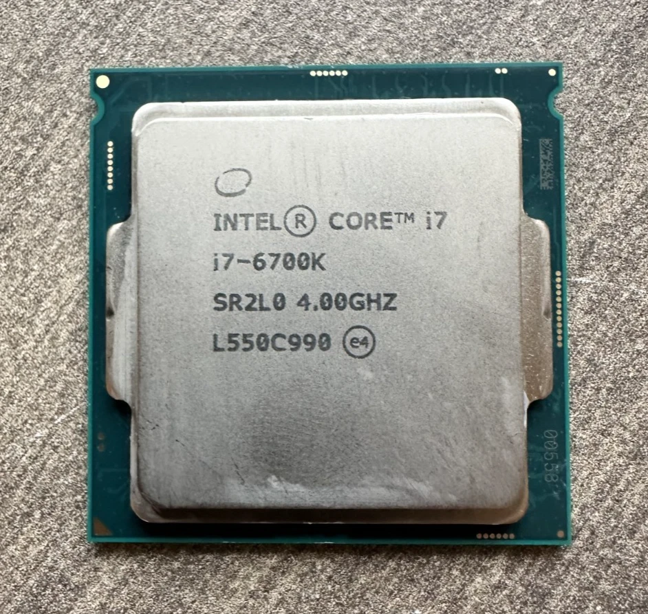 Intel Core i7-6700K Processor Model Computer Processors (CPUs) for