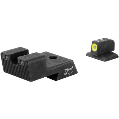 TRIJICON Hd Yellow Night Sight Set, Low Mount Dovetail Cut For 1911 Ca128y - Image 1 of 4