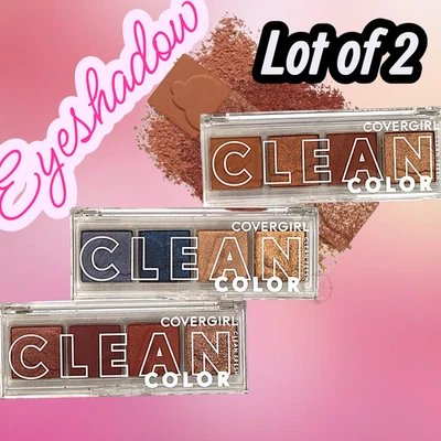 COVERGIRL Clean Fresh Clean Color Eyeshadow 0.14 oz Lot of 2 choose your color - Image 1 of 2