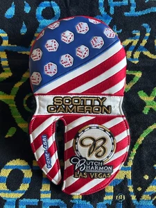SCOTTY CAMERON BUTCH HARMON 1997-24 SCHOOL OF GOLF TITLEIST LAS VEGAS HEADCOVER - Picture 1 of 8