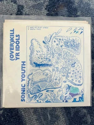Sonic Youth (Over) Kill Yr Idols 7 дюймов Принудительная Экспозиция Рэймонд Петтибон Редкая - Изображение 1 из 2