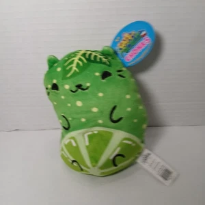 Cats vs Pickles Chonks Lime Limerick #404 Green Plush New With Tags - Foto 1 di 2