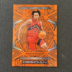 Baloncesto Scottie Barnes Orange Flood 46/125 2024-25 Panini Obsidian #104 - Imagen 1 de 2