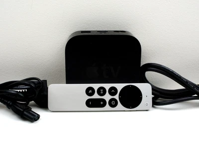 Apple TV 4th Generation Black Model A1625 32GB HD Media Streamer - Free Postage - Image 1 of 4