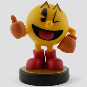 Figura Amiibo Pac-Man Nintendo Super Smash Bros Series Switch, 3DS, Wii U Namco - Imagen 1 de 10
