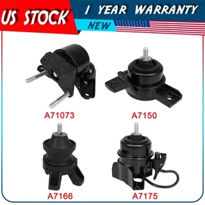 Engine Motor & Transmission Mount Set of 4 Fit For Hyundai Santa Fe 07-09 3.3L - Picture 1 of 9