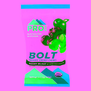 Bolt Organic Chews Berry Blast 2.1 Oz By Probar
