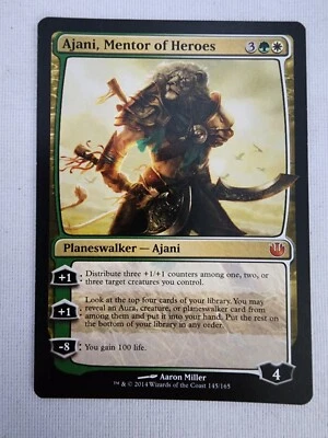 Ajani, Mentor of Heroes [Journey into Nyx] MTG Near Mint. Free post - Image 1 of 4