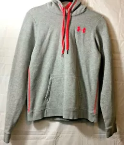 Sudadera con capucha Under Armour gris para mujer talla M manga larga cordón semi ajustada - Imagen 1 de 8
