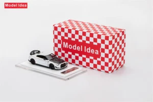 Model Idea 1:64 GT-R R35 Mines White Carbon-Hood Resin Model Car - Picture 1 of 7