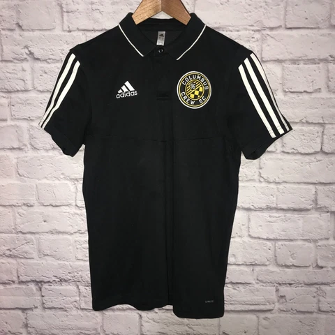 Adidas Columbus Crew SC polo shirt mens size S black Cover