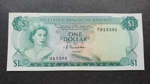 BAHAMAS 1 dollar 1974, P-35a, XF - Picture 1 of 3