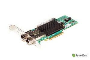 Dell LPE12002 Dual Port 8Gb PCI-E HBA FC 0C856M with 2 x SFP Full Height Bracket - Picture 1 of 1