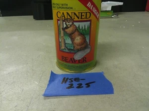 CANNED CRITTERS "CANNED BEAVER" BY GRIZZLY PRODUCTIONS - Picture 1 of 6
