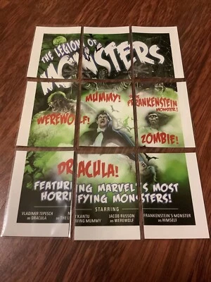 MARVEL BRONZE AGE PUZZLE PIECE CHASE CARD SET  18/18 2012 RITTENHOUSE - Image 1 of 4