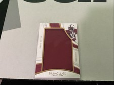 2019 Immaculate Collection Collegiate Football Bryce Love Jumbo Materials /99