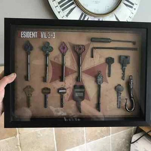 Resident Evil 2-3 Key Collection! A3 Size - Picture 1 of 5