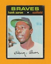 Hank Aaron, 1971 Topps, #400...SHARP!!!