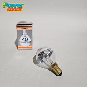 Osram Dekolux 40W E14 Bombilla Corona Plateada Espejo Pelota de Golf Regulable - Imagen 1 de 9