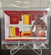 AJ Griffin RC Triple Patch /25 National Treasures 2022-23 Atlanta Hawks 
