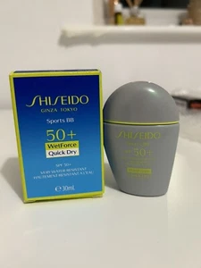 Shiseido Sports BB Cream SPF50+ WetForce Quick Dry - 30ml NEW IN BOX Very Dark - Picture 1 of 4