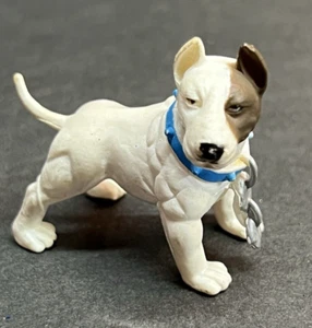 Homis - HOOD HOUNDS - PVC 1.5" Figure - Dog - White Bull Terrier - Picture 1 of 6
