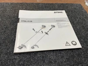 Stihl Weed Eater Owners Instruction Manual Guide FS 90 - Picture 1 of 6
