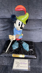 Disney Disneyana Convention Figurine - 1996 - Brave Little Tailor 1938 Signed