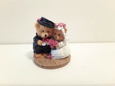Small wedding cake topper Bears