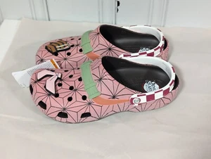 CROCS Demon Slayer Classic Clog Shoes Nezuko Beach 209320-206 Size 11 - Picture 1 of 6