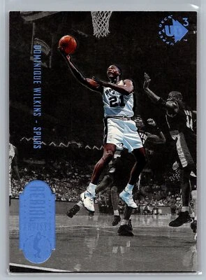 1996-97 Upper Deck UD3 Dominique Wilkins #51 San Antonio Spurs - Image 1 of 2