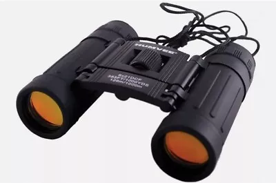 Humvee Binoculars adventure gear 8X21 BLACK 8X MAG hummer armor camping NEW/NIB - Image 1 of 4