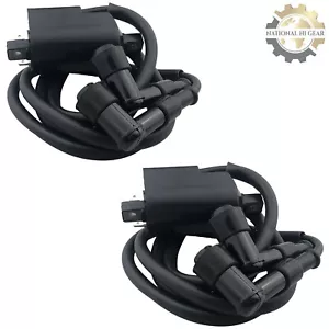2 Ignition Coil for Suzuki Gv700Glf Gv700Glf2 Madura 700 1985/ Xn85D Turbo 1983 - Picture 1 of 5