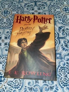 Harry Potter and the Deathly Hallows by J.K. Rowling (2007, Hardcover) - Picture 1 of 4
