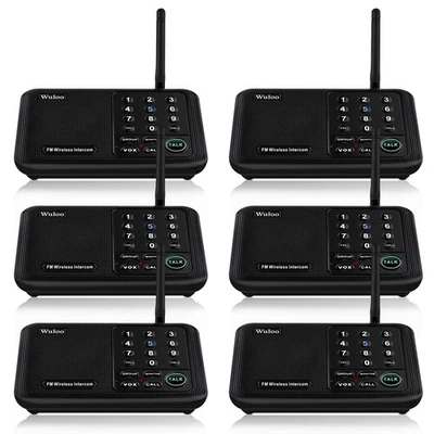 Intercoms Wireless for Home 5280 Feet Range 10 Channel 3 Code, Wireless Inter... - Image 1 of 4