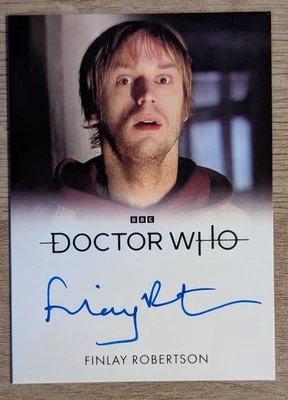 2024 Rittenhouse Doctor Who Series 5-7 Full Bleed Auto Card Finlay Robertson - Image 1 of 2