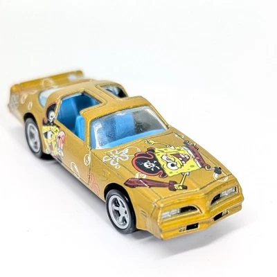htf Racing champions 78 Pontiac Spongebob Squarepants Gold - Image 1 of 4