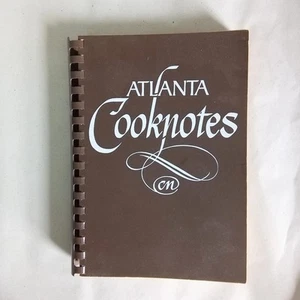 1982 Atlanta Cooknotes Spiralkochbuch Erstdruck Junior League Illustrated GA - Bild 1 von 18