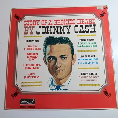 Johnny Cash / Story Of A Broken Heart 1967 COMPILATION VINYL LP / EX / FAST POST - Image 1 of 3