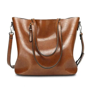 Womens Leather Purses and Handbags Top Handle Satchel Bags Tote Bags Tote Pur... - Picture 1 of 7