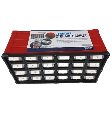 Men's Boy's Advent Calendar 24 Drawer Storage Bricks Toys Parts Organization - Image 1 of 4