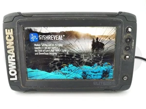 LOWRANCE ELITE 7 TI2 GPS BOAT FISHFINDER MULTIFUNCTION CHARTPLOTTER SCREEN UNIT - Picture 1 of 7