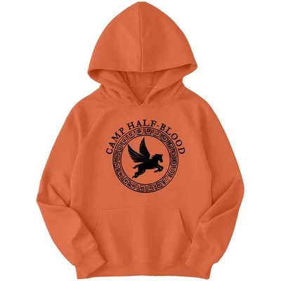 Camp Half Blood Kids Hoodie Book Lover Mythology Halloween Boys Girls Jumper #2