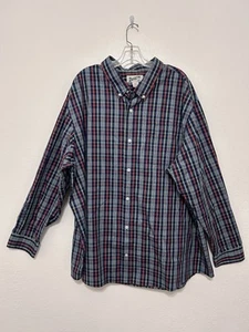 Duluth Relaxed Fit Button Down Langarm kariertes Hemd Herren Größe 3XL - Bild 1 von 4
